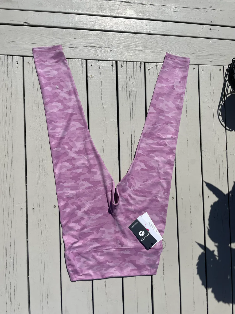 Tights, lilla kamuflasjemønster